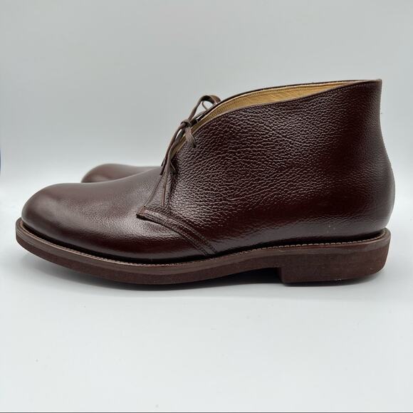 Wetherhold & Metzger Allentown Reading Leather Brown Vintage Boots Men’s 7.5 main image 7